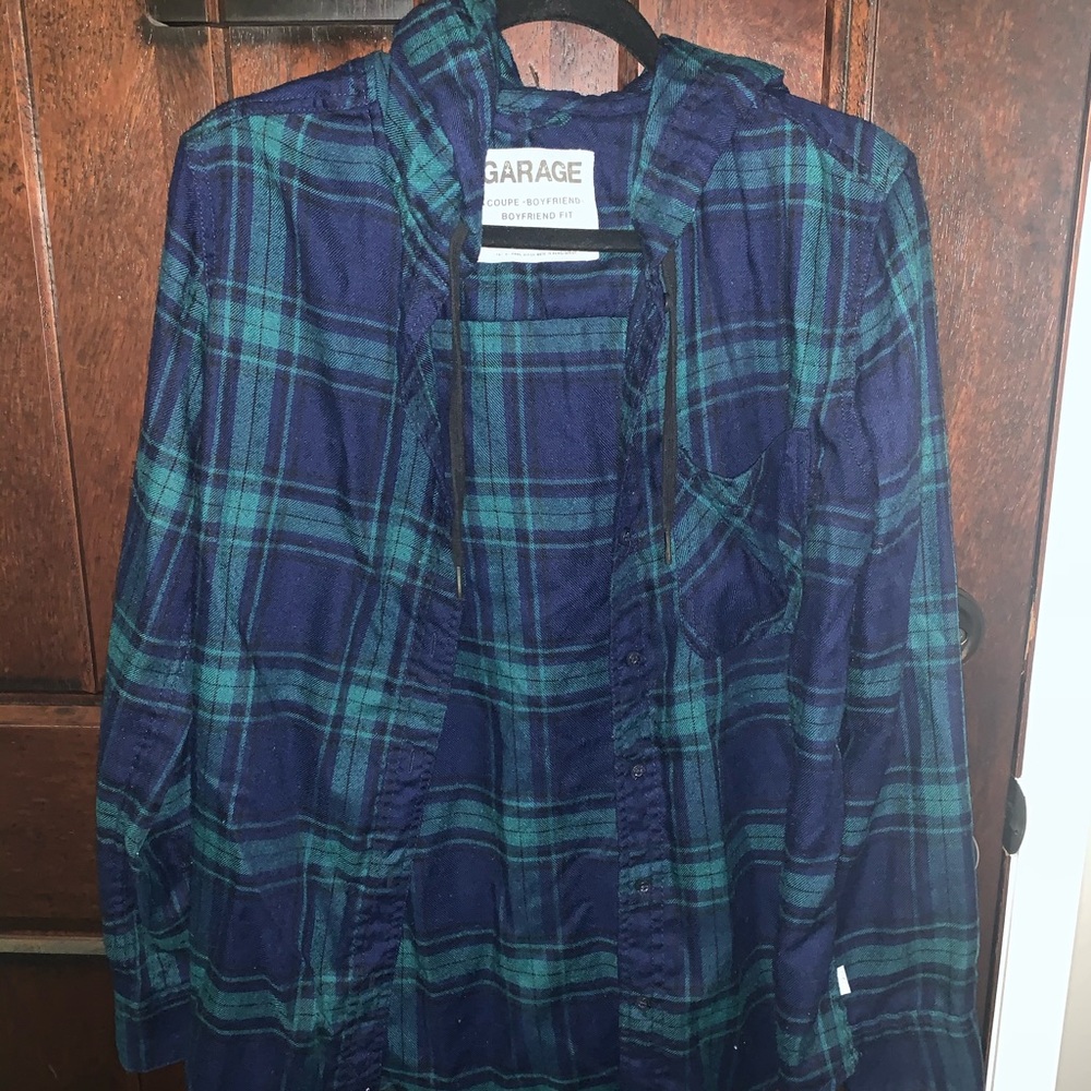 Flannel With Hood